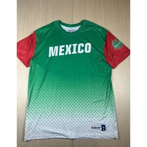 Little League Official Gear Mexico National Soccer Jersey Mens Medium Multicolor